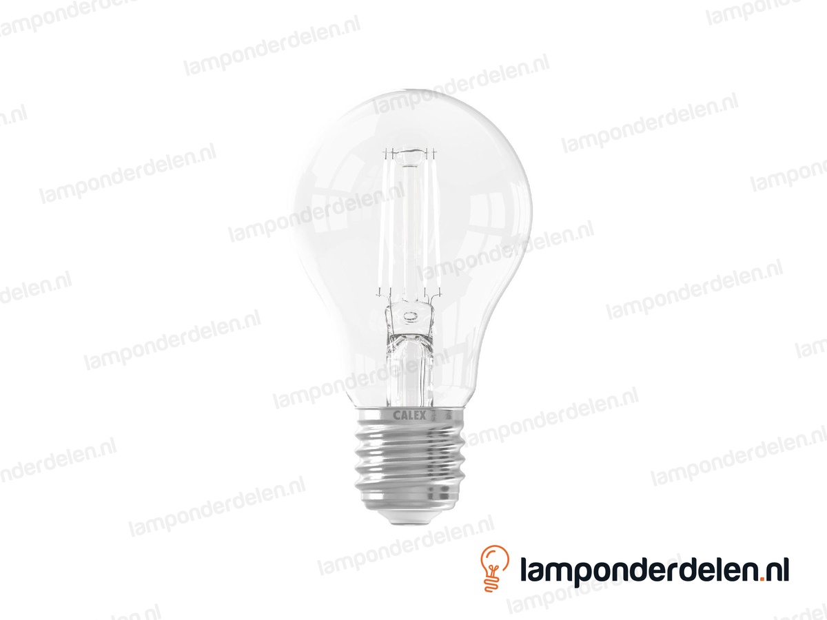 Calex filament LED standaardlamp - E27 - A60 - helder - 4,5 W - dimbaar