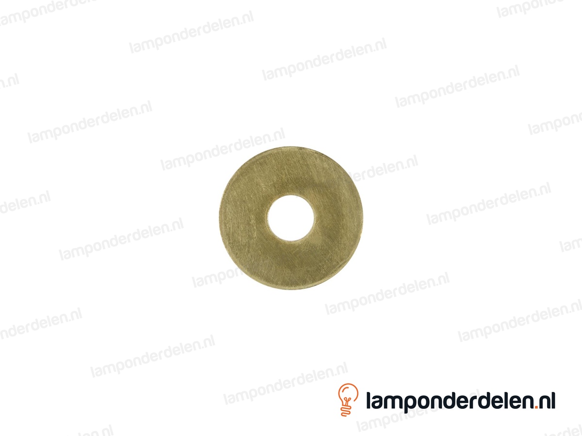 Carrosseriering messing - 30 mm - gat 10,5 mm