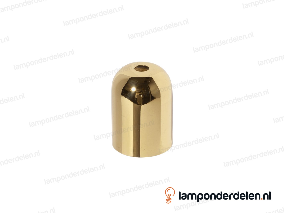 Fittinghuls E27 metaal messingglanskleurig - model B