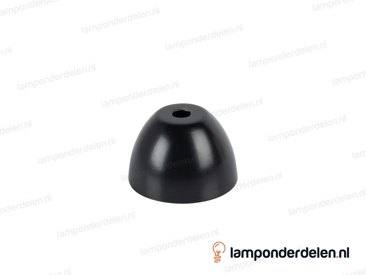 Fittinghuls E27 metaal zwart - model C