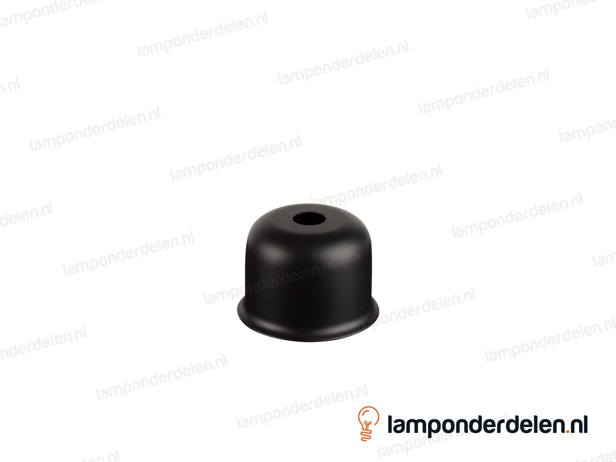 Fittinghuls E27 metaal zwart - model D