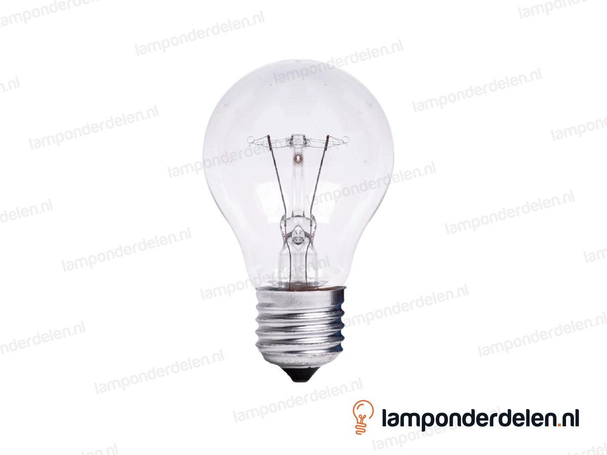 Gloeilamp - standaardlamp - E27 - A60 - helder - 40W