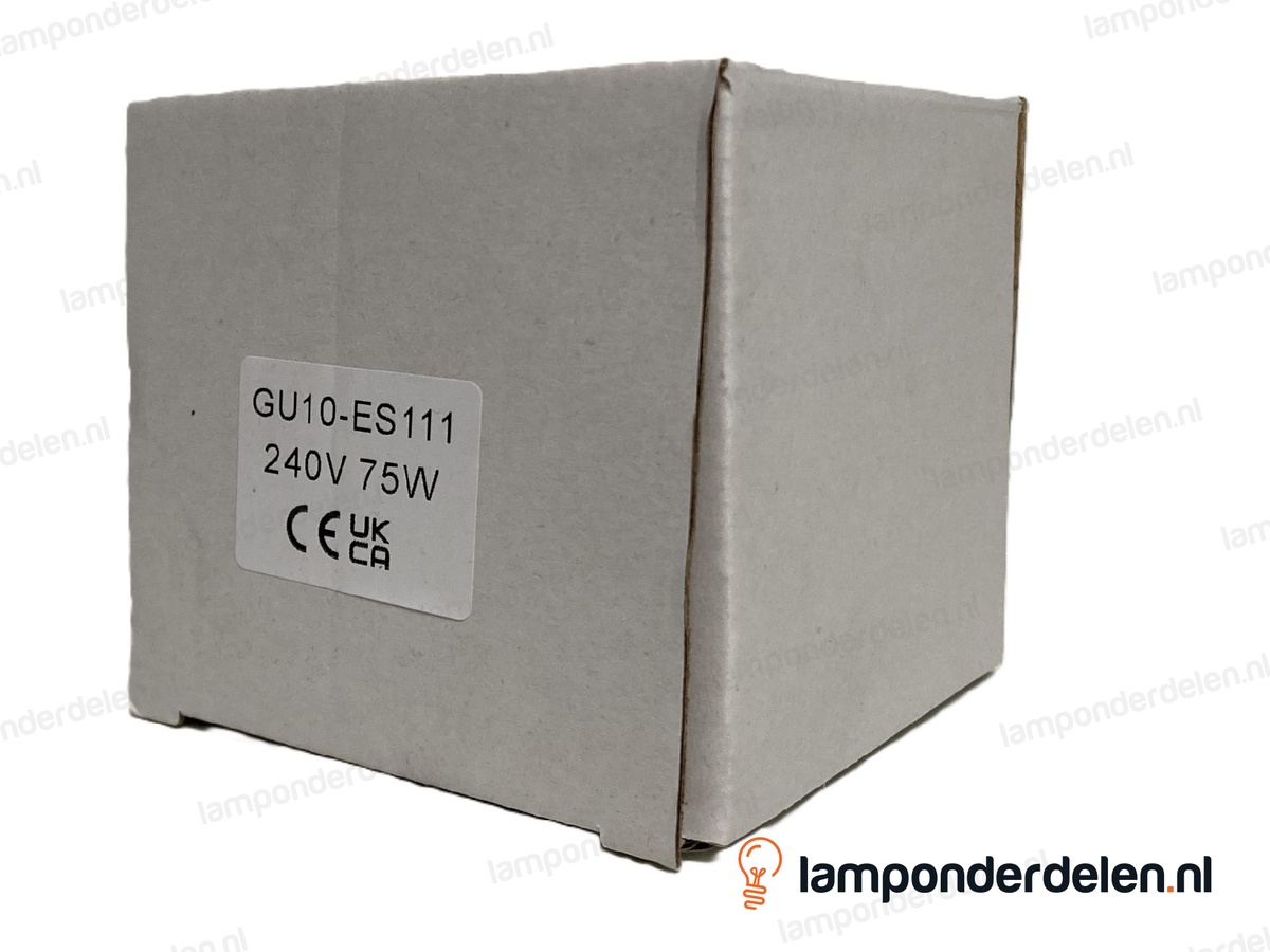 Halogeenlamp - 111 MM - ES111 - GU10 - 75W - 230V - 24° - met anti-glare