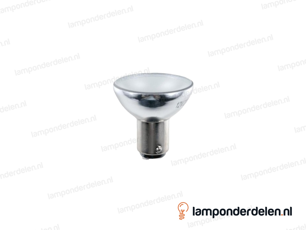 Halogeenlamp - 37 MM - ALR37 - Ba15d - mat - 20W - 12 volt - 32°