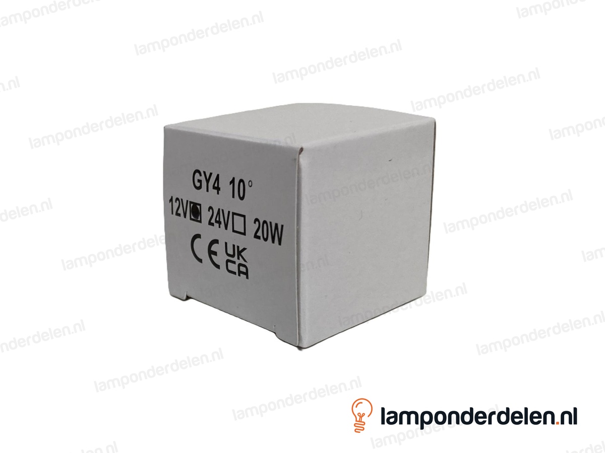 Halogeenlamp - 48 MM - AR48 - GY4 - 20W - 12 volt - 10°