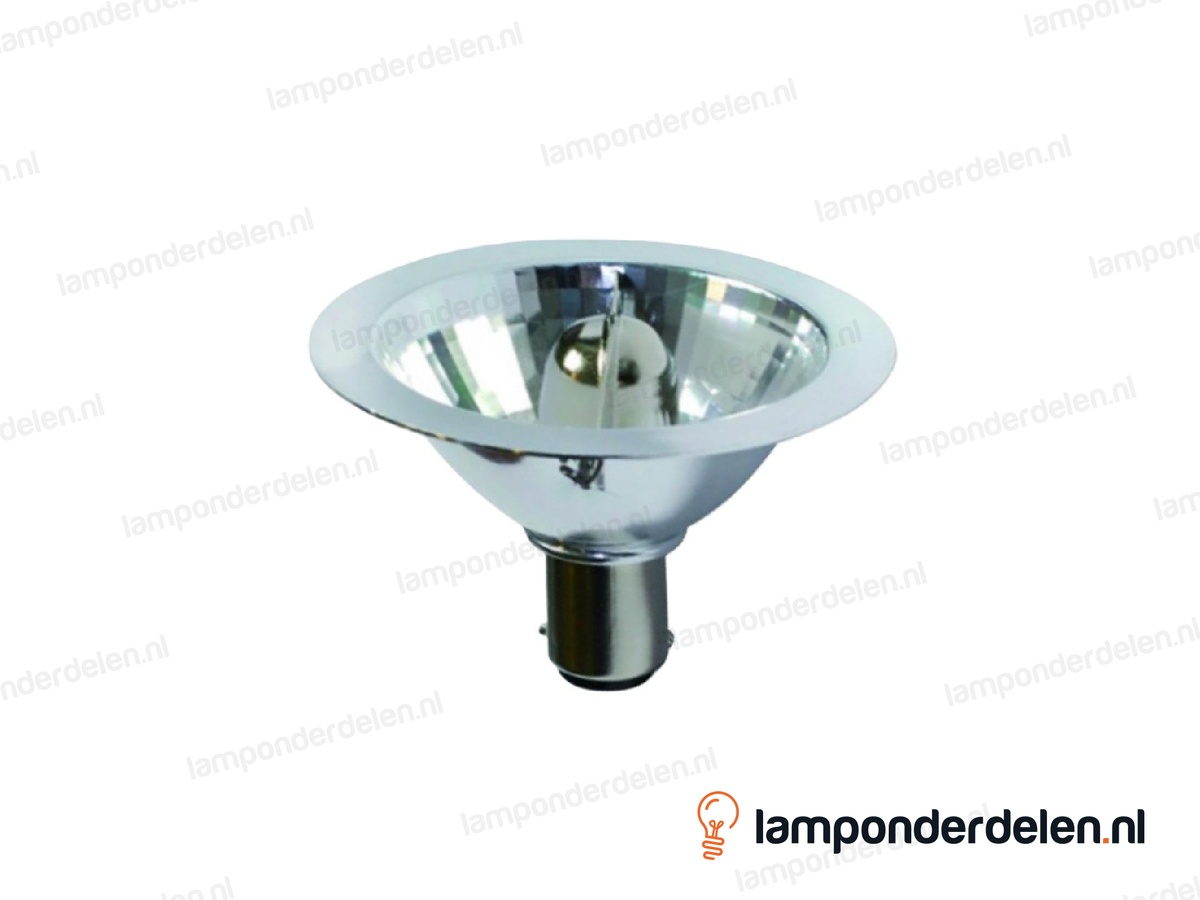 Halogeenlamp - 70 MM - AR70 - Ba15d - 20W - 12 volt - 24°