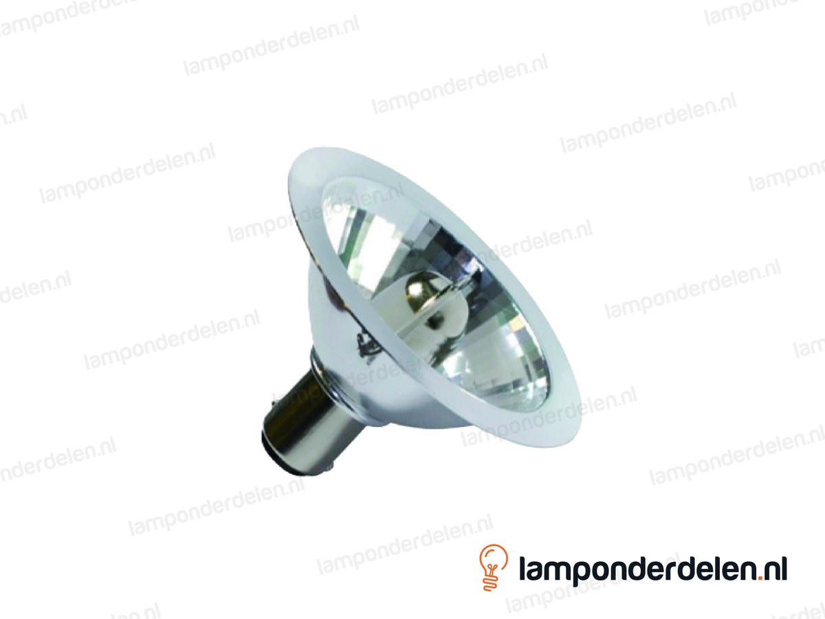 Halogeenlamp - 70 MM - AR70 - Ba15d - 20W - 12 volt - 24°