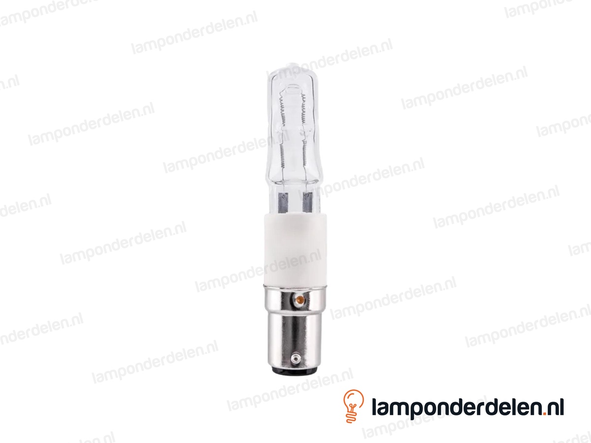 Halogeenlamp - halolux ceram - B15d - helder - 205W - 230 volt