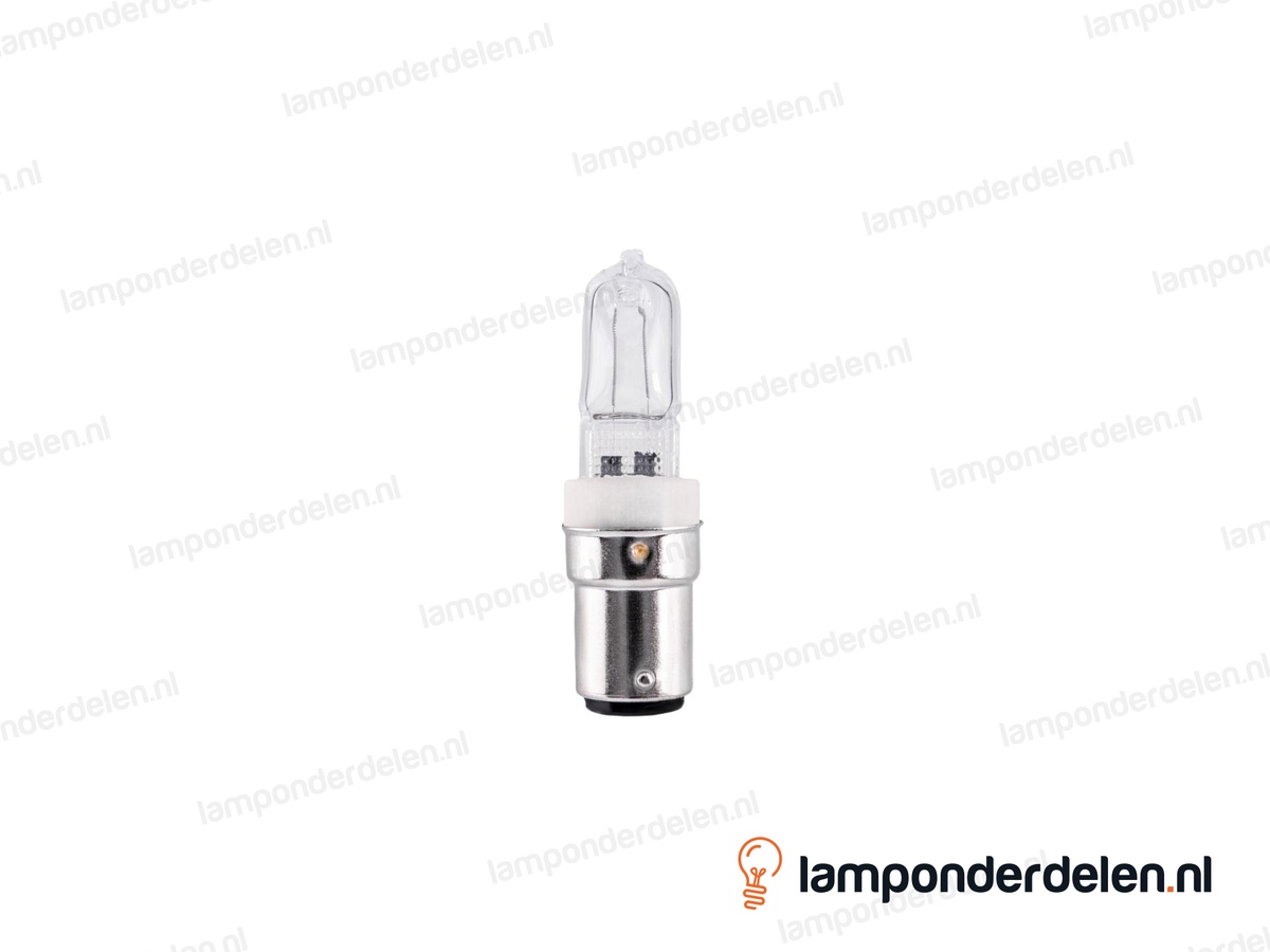 Halogeenlamp - halolux ceram - B15d - helder - 40W - 230 volt