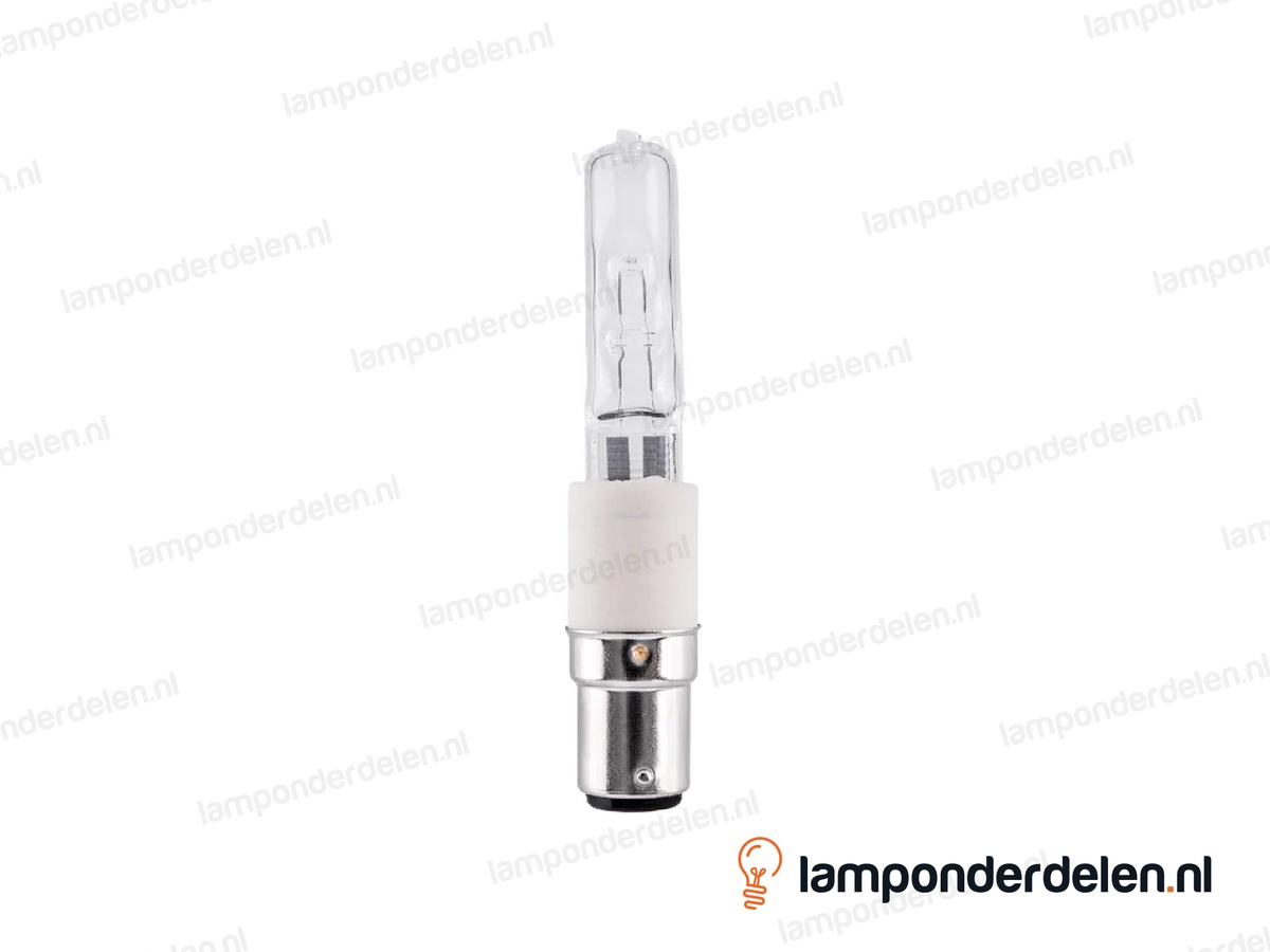Halogeenlamp - halolux ceram - B15d - helder - 60W - 230 volt