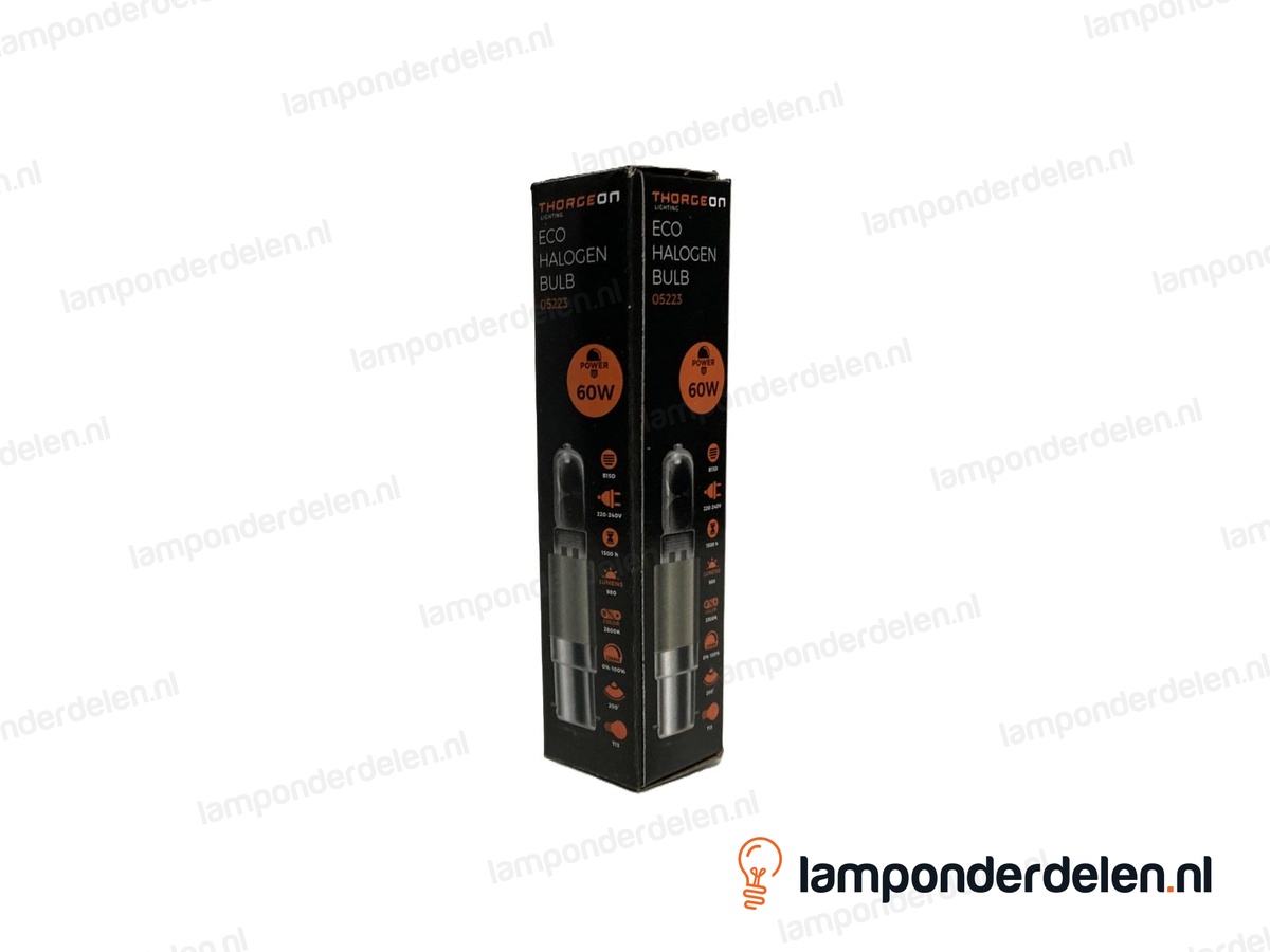 Halogeenlamp - halolux ceram - B15d - helder - 60W - 230 volt