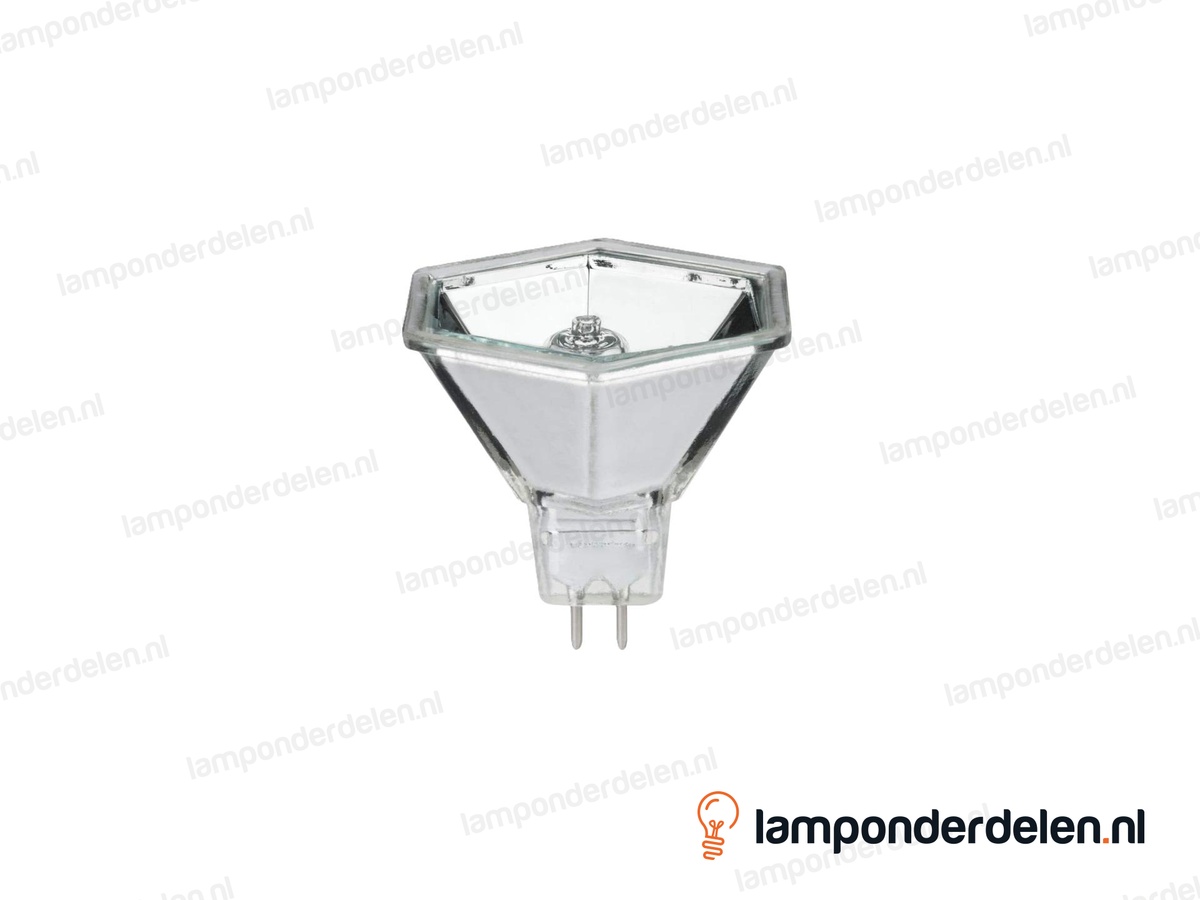 Halogeenlamp - hexagon zeskant - MR16 - GU5.3 - 20W - 12 volt - 60°