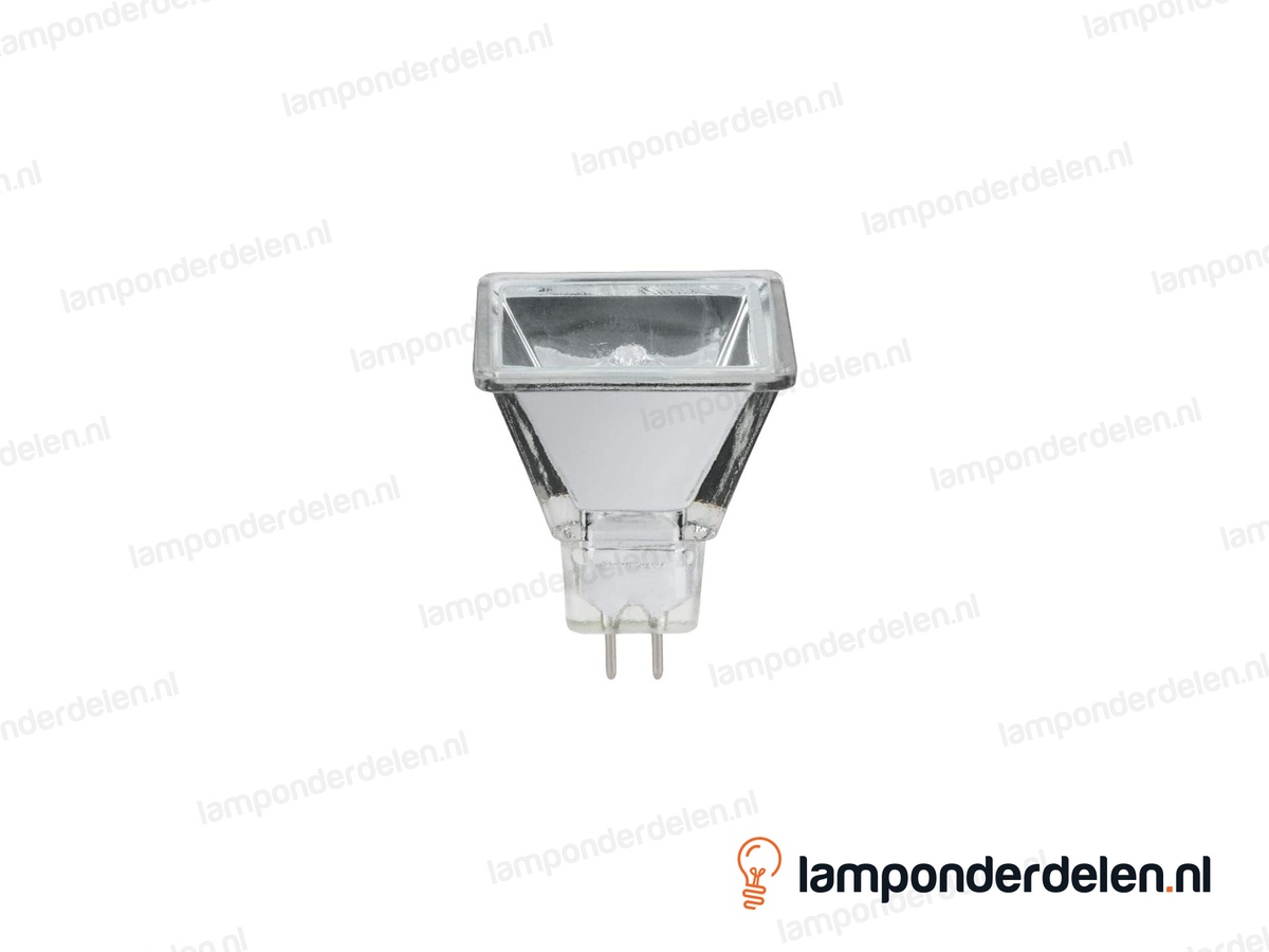 Halogeenlamp - quadro vierkant - MR16 - GU5.3 - 20W - 12 volt - 60°