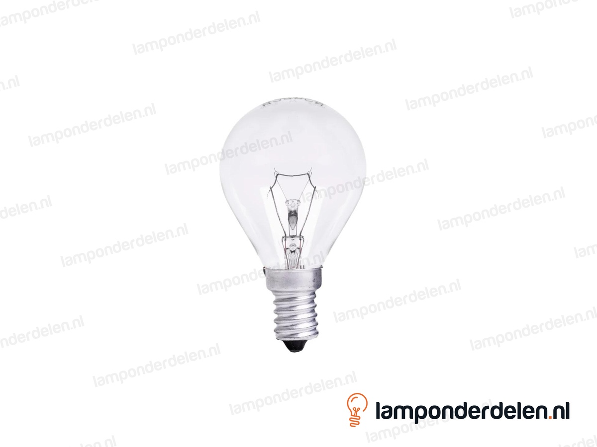 Mazda gloeilamp - kogellamp - E14 - P45 - helder - 60W