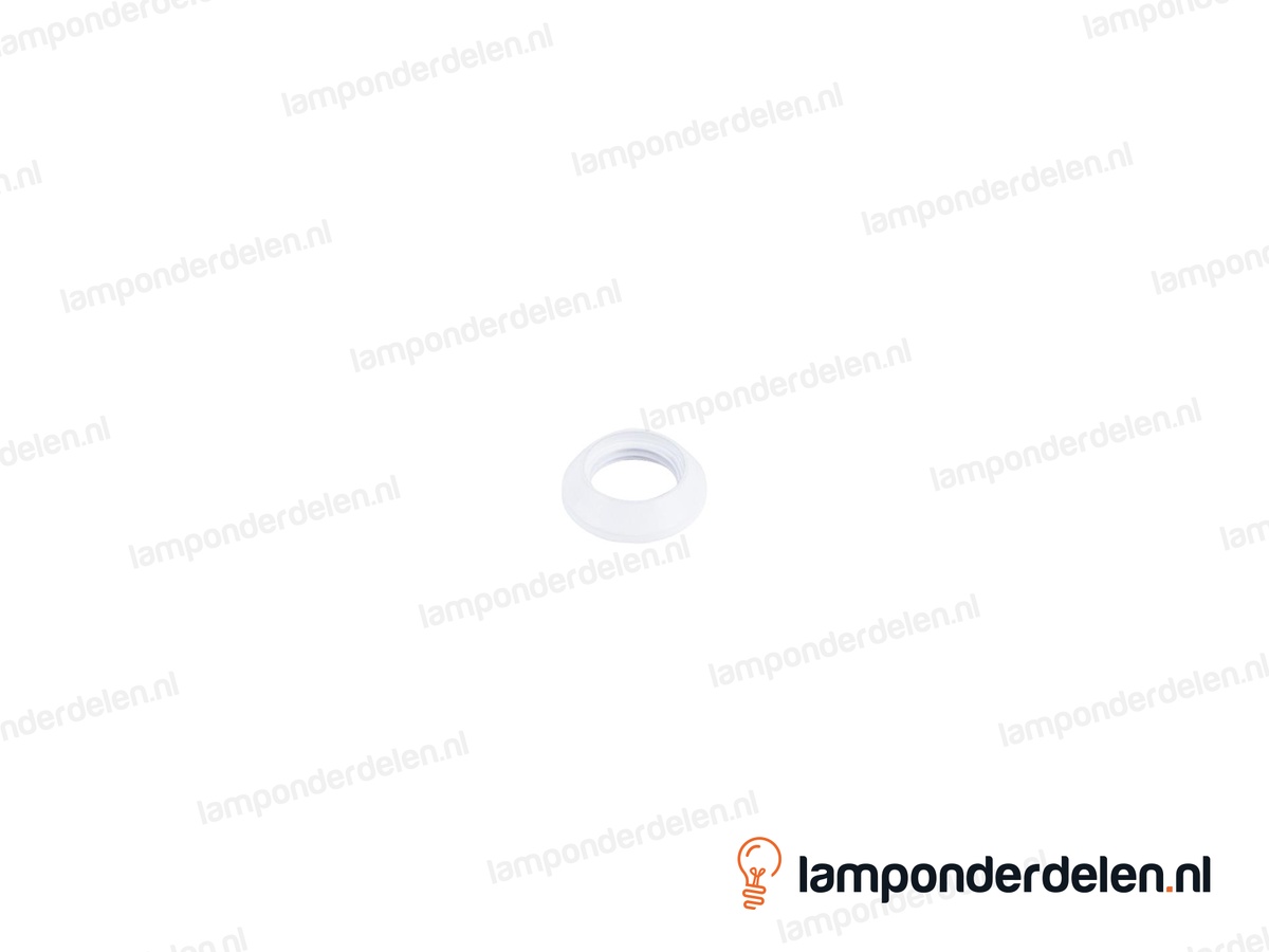 Moer messing wit conisch - 15 x 4 mm - binnendraad M10x1
