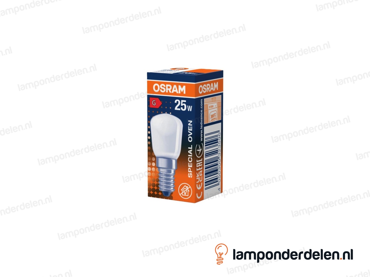 Osram - gloeilamp - parfumlamp - E14 - T26 - mat - 25W