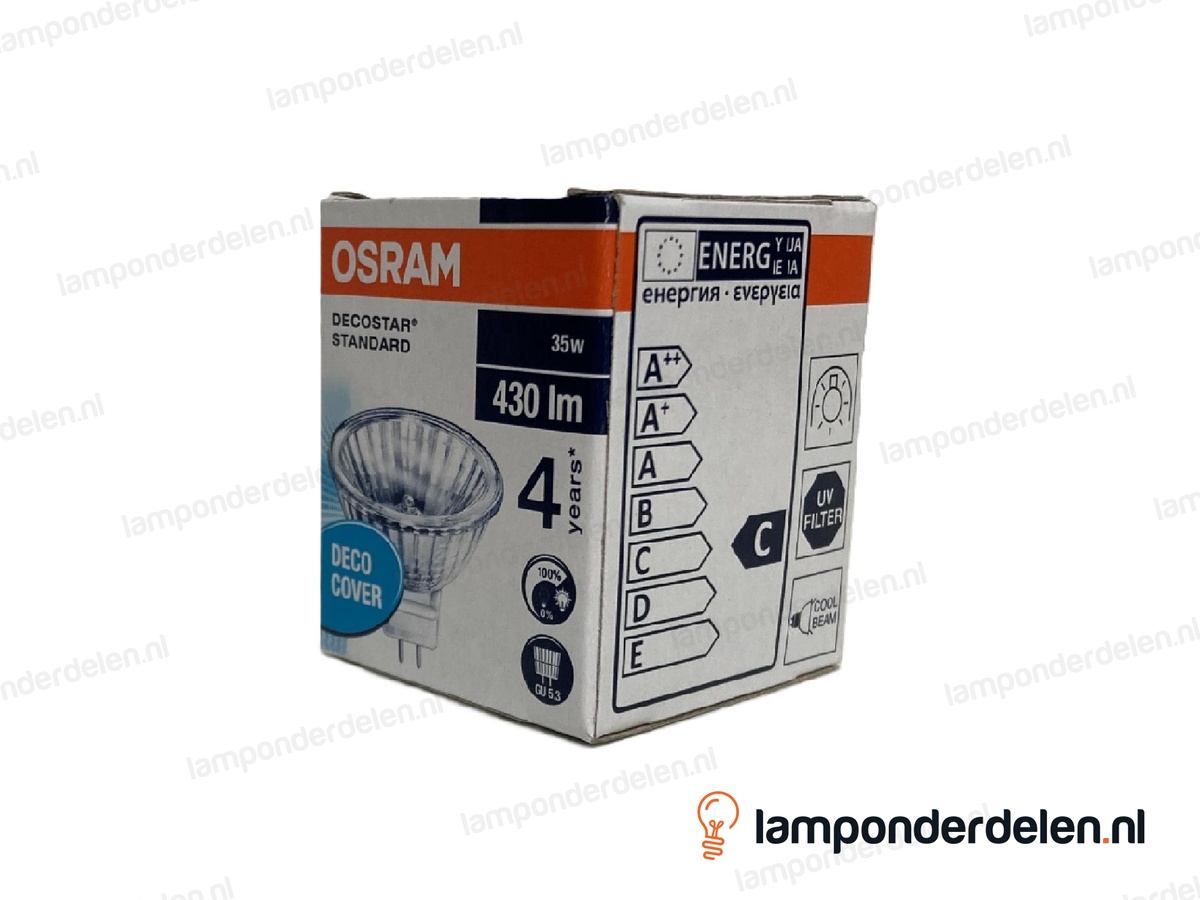 Osram - halogeenlamp - 51 MM - MR16 - GU5.3 - standard - 35W - 12 volt - 36°