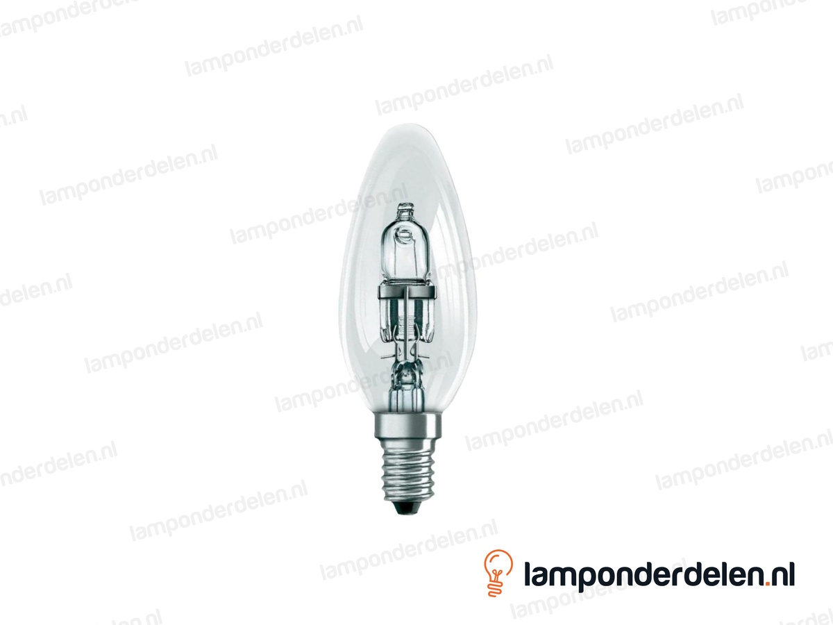Osram - halogeenlamp - kaarslamp - E14 - classic - B35 - helder - 30W
