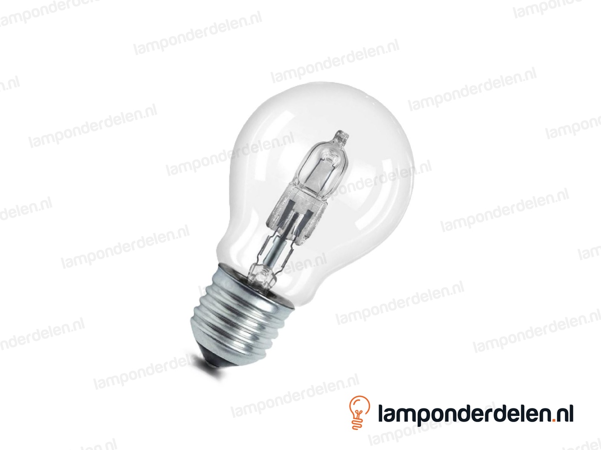 Osram - halogeenlamp - standaardlamp - E27 - classic - A55 - helder - 30W