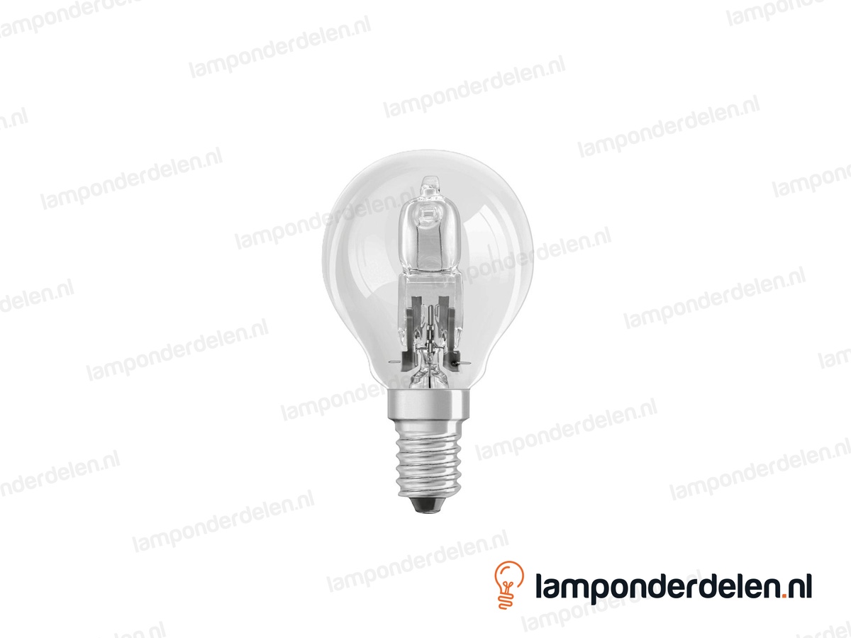 Philips - halogeenlamp - kogellamp - E14 - classic - P45 - helder - 28W