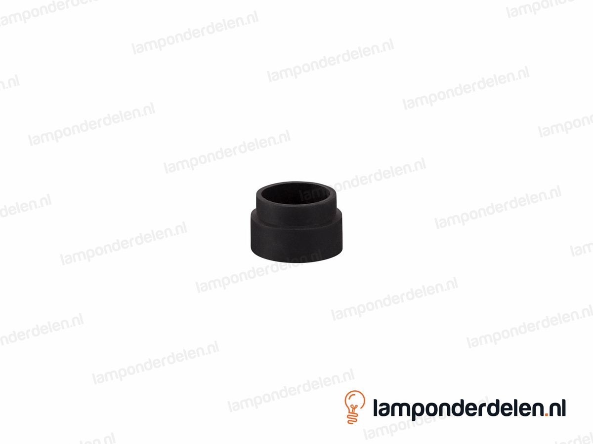 Prikkabel fitting afdichtring E14 siliconen zwart