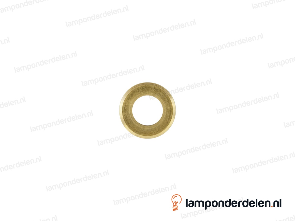 Sluitring messing - 24 mm - gat 13 mm