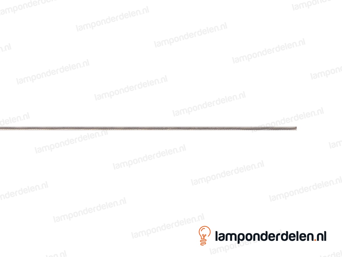 Snoer rond transparant - FEP - 1 x 0,75 mm²