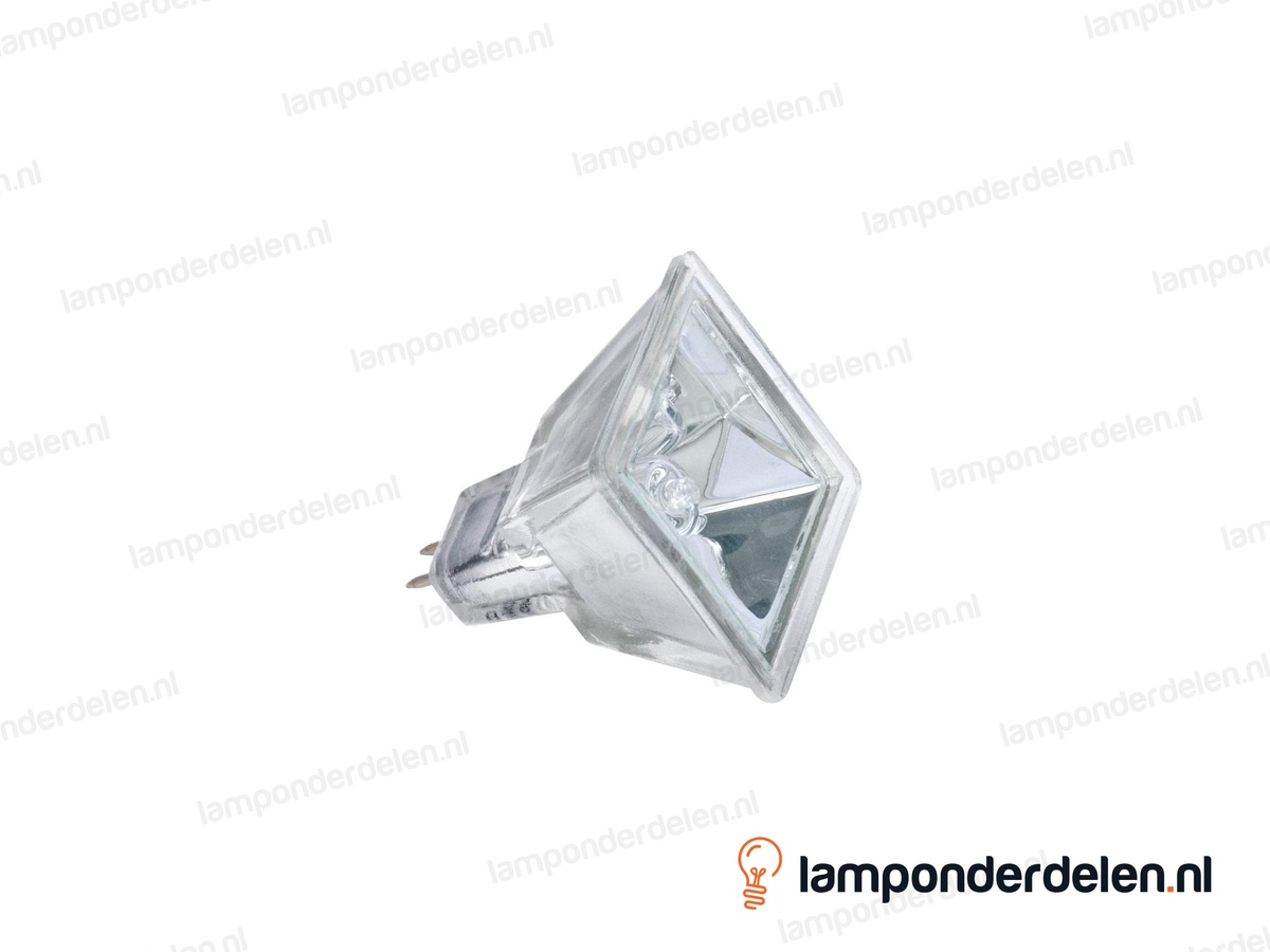SPL - halogeenlamp - quadro vierkant - MR16 - GU5.3 - 35W - 12 volt - 60°