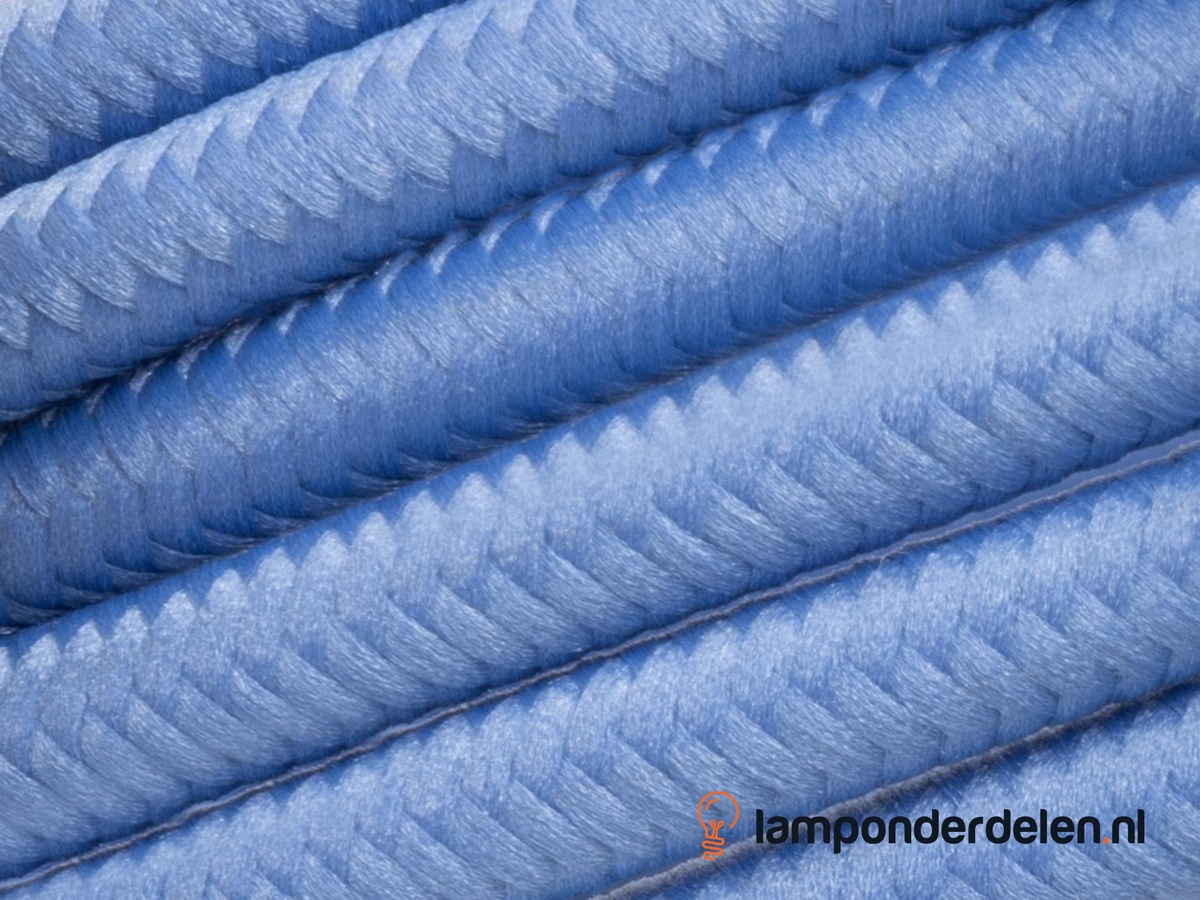 Strijkijzersnoer blauw - 2 x 0,75 mm²