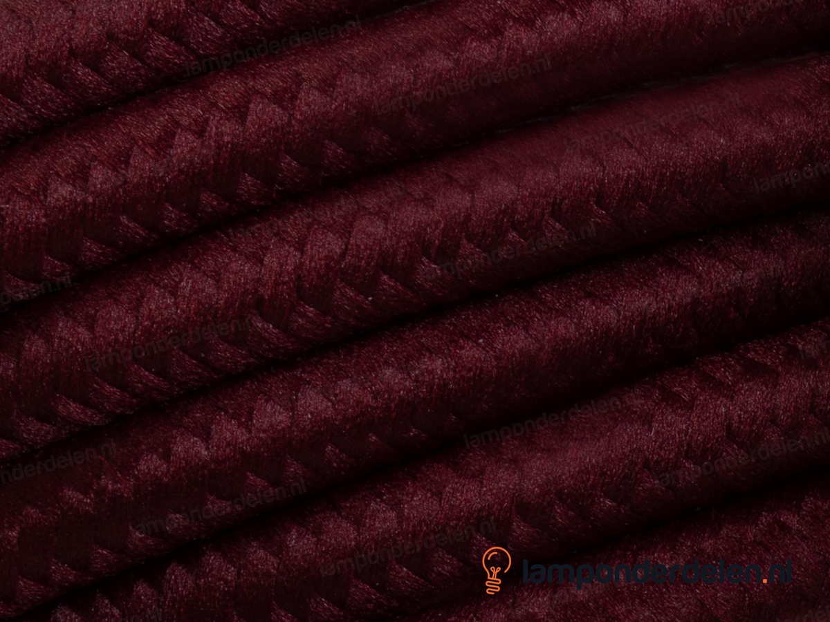 Strijkijzersnoer bordeauxrood - 2 x 0,75 mm²