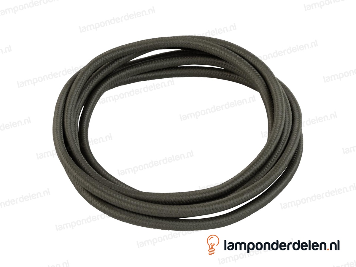 Strijkijzersnoer bruingroen - 2 x 0,75 mm²