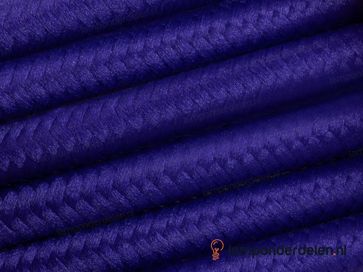 Strijkijzersnoer donkerpaars - 2 x 0,75 mm²