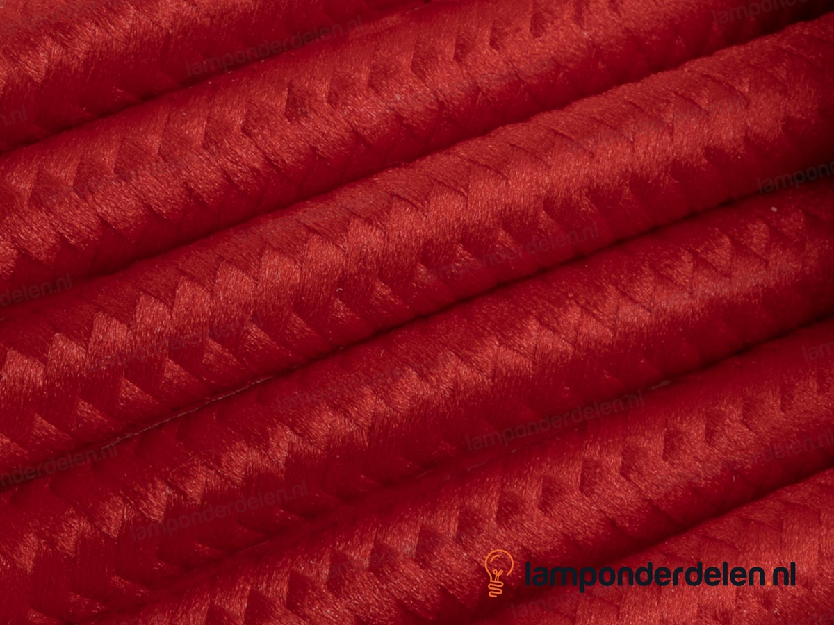 Strijkijzersnoer rood - 2 x 0,75 mm²