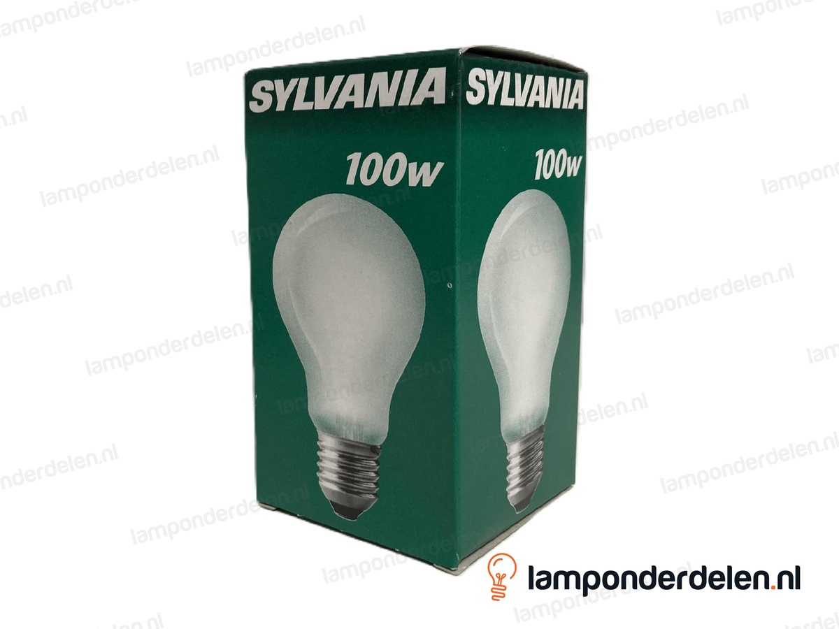 Sylvania - gloeilamp - standaardlamp - E27 - A60 - mat - 100W