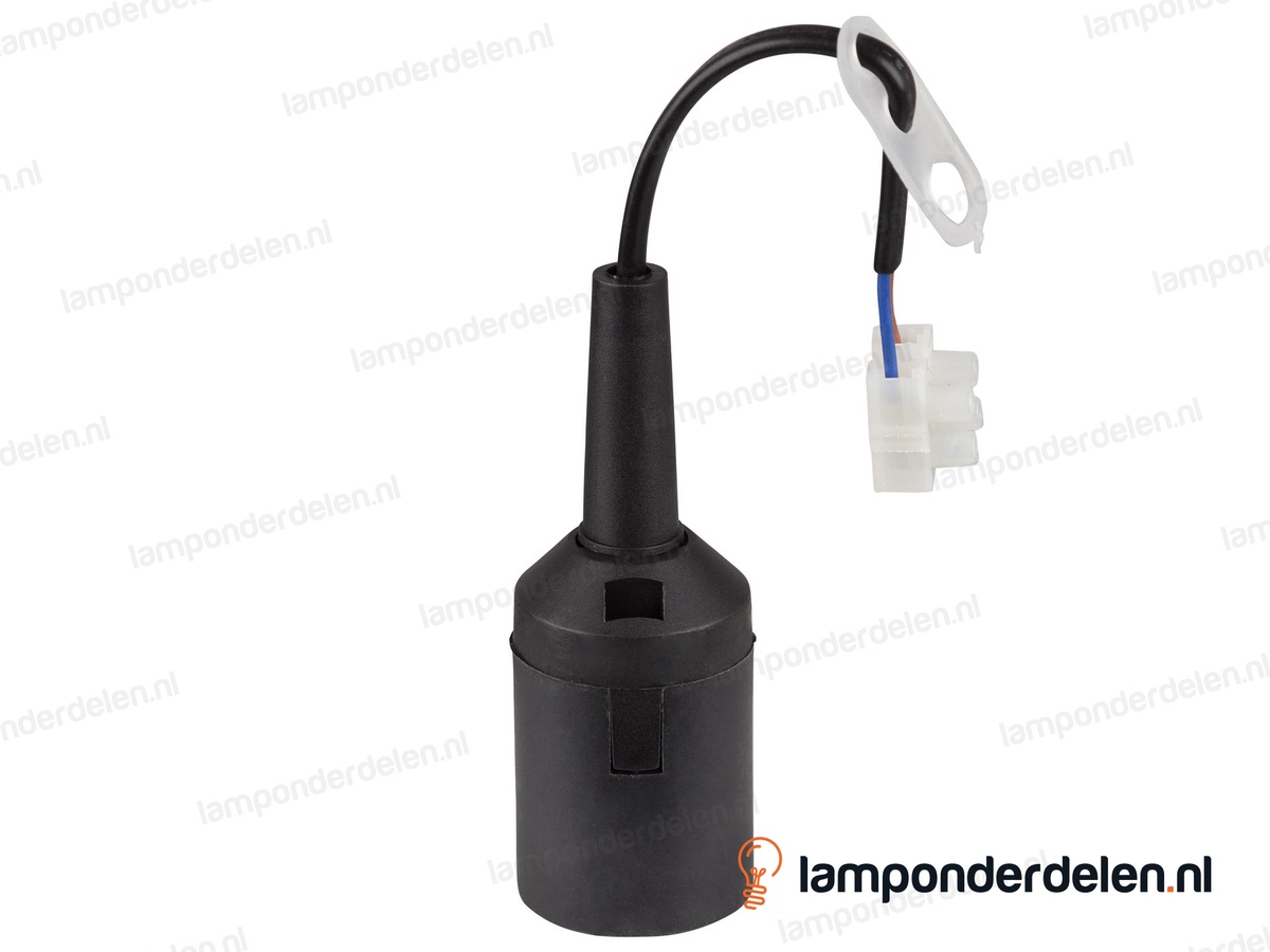 Verhuisfitting E27 zwart