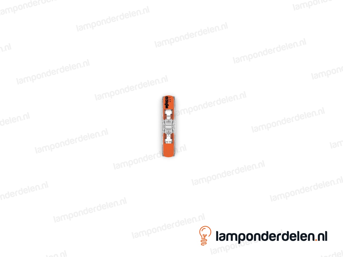 Wago doorverbindingsklem met hendel