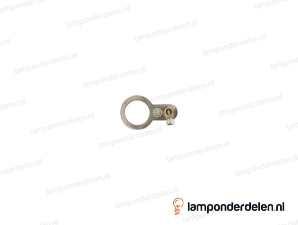 Aardlip metaal - 15 x 25 mm - gat 10,2 mm