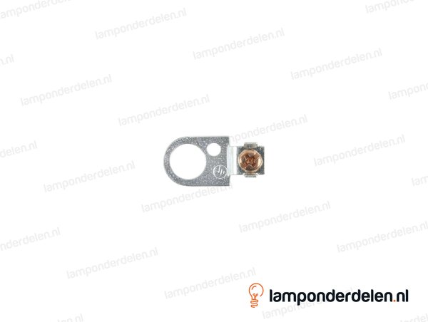 Aardlip metaal - 15 x 29 mm - gat 10,2 mm