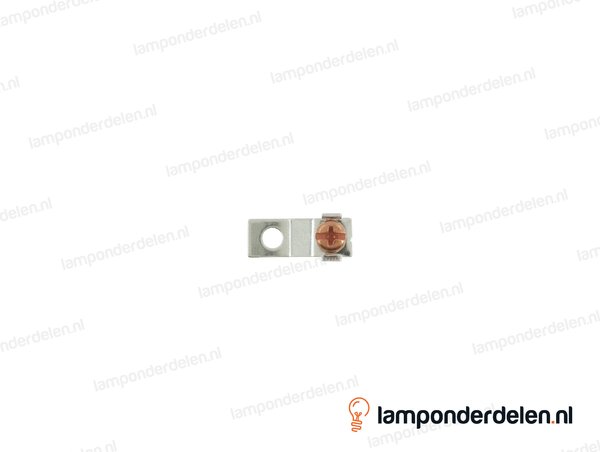 Aardlip metaal - 8 x 22 mm - gat 4,2 mm