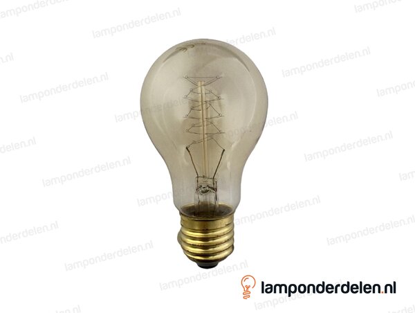 Avide kooldraadlamp - standaardlamp - E27 - A60 - goud - 40W
