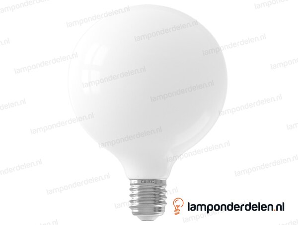 Calex filament LED globelamp - E27 - G125 - opaal - 7,5 W - dimbaar
