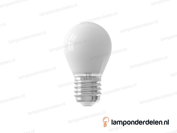 Calex filament LED kogellamp - E27 - P45 - opaal - 4,5 W - dimbaar