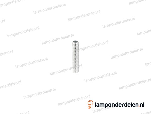 Draadeind metaal - lengte 100 cm - buitendraad M8x1
