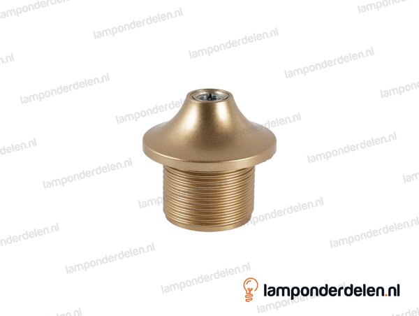 Fitting E27 bakeliet goud sierborst