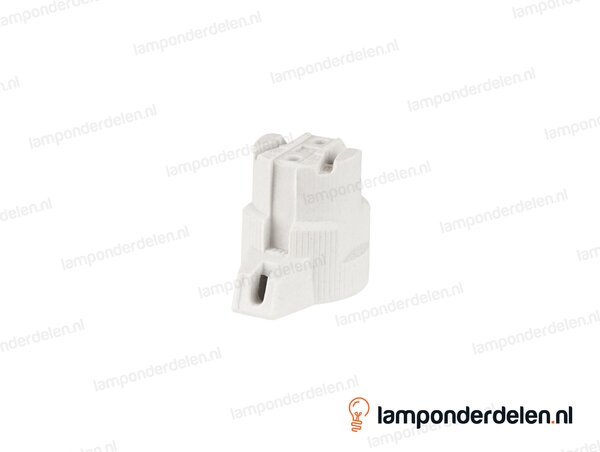 Fitting E27 porselein schroefbaar met M4 gat
