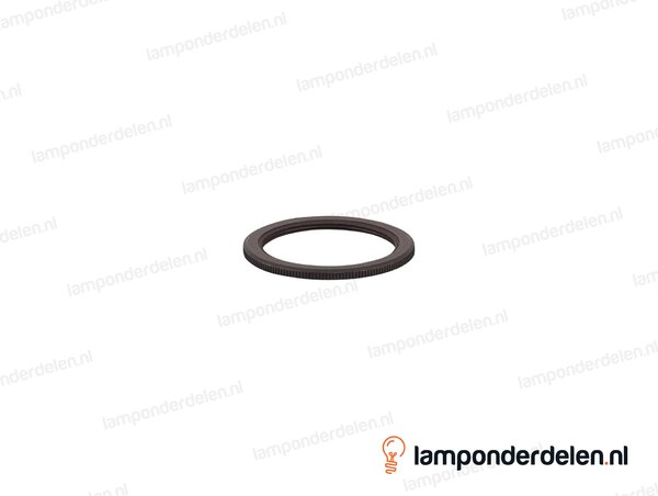 Fitting E27 schroefring messing donkerbronskleurig
