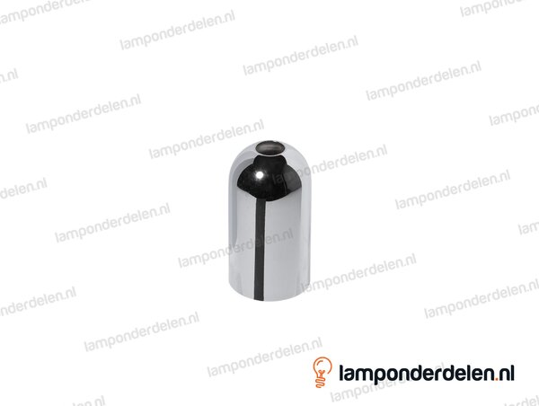 Fittinghuls E14 metaal chroomkleurig - model B