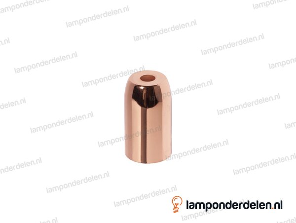 Fittinghuls E14 metaal koperglanskleurig - model A