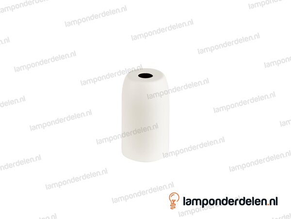 Fittinghuls E14 metaal wit - model A