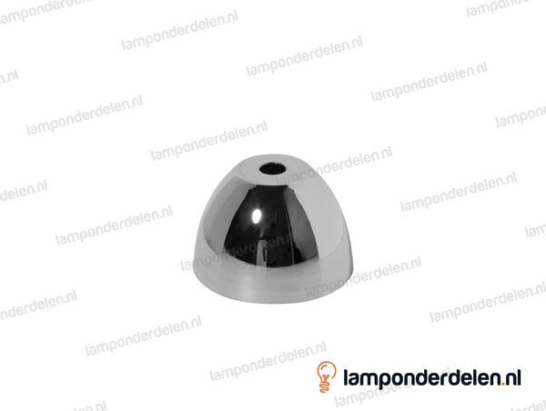 Fittinghuls E27 metaal chroomkleurig - model C